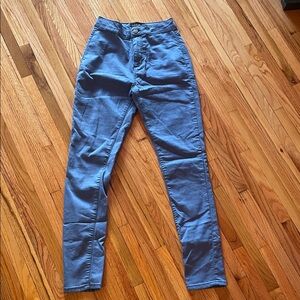 Fashion Nova  Blue stretchy, skinny jeans